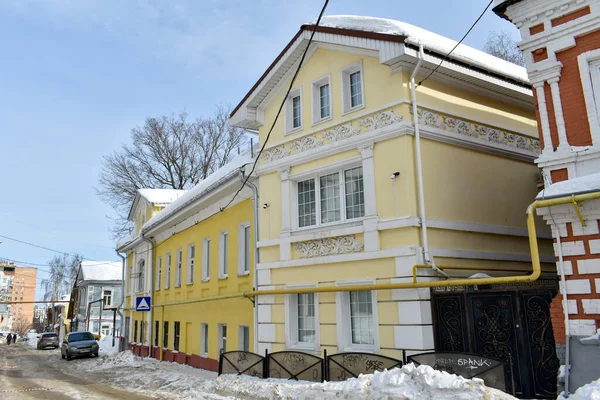 Casa Velha Histórica Nizhny Novgorod — Fotografia de Stock