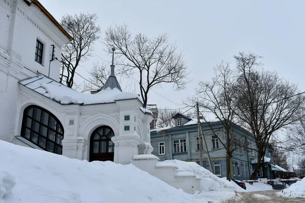 Casa Velha Histórica Nizhny Novgorod — Fotografia de Stock