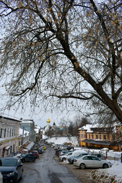 Casa Antigua Histórica Nizhny Novgorod — Foto de Stock