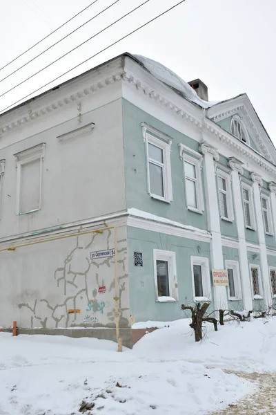 Старий Історичний Будинок Нижній Новгород — стокове фото