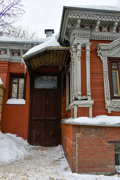 Старий Історичний Будинок Нижній Новгород — стокове фото