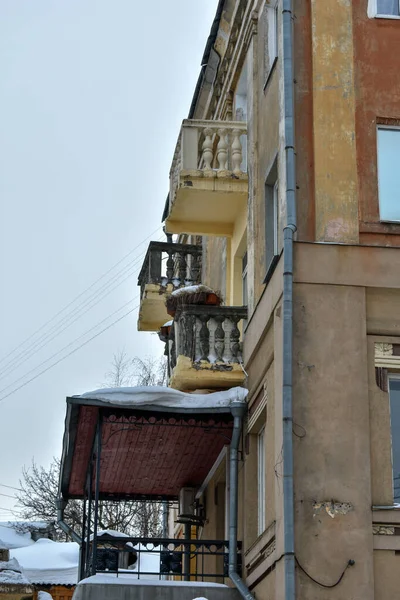 Casa Velha Histórica Nizhny Novgorod — Fotografia de Stock