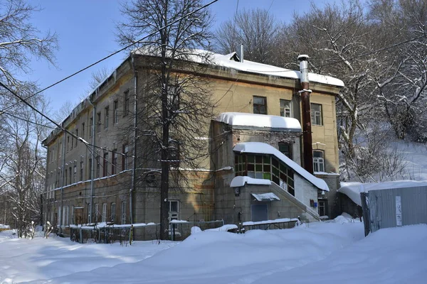 Исторический Старый Дом Нижний Новгород — стоковое фото