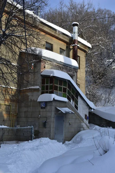 Casa Velha Histórica Nizhny Novgorod — Fotografia de Stock