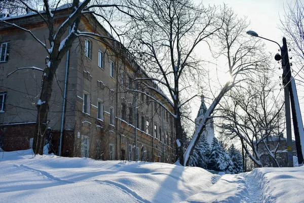 Исторический Старый Дом Нижний Новгород — стоковое фото
