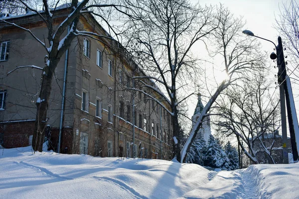 Historisches Altes Haus Nischni Nowgorod — Stockfoto