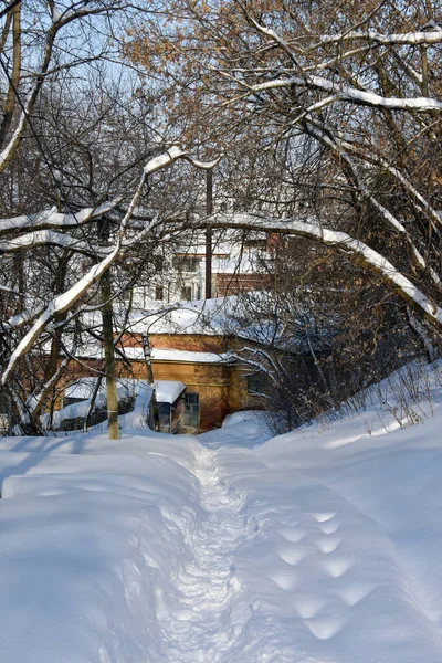 Casa Velha Histórica Nizhny Novgorod — Fotografia de Stock