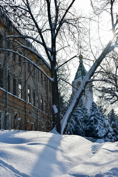 Casa Velha Histórica Nizhny Novgorod — Fotografia de Stock