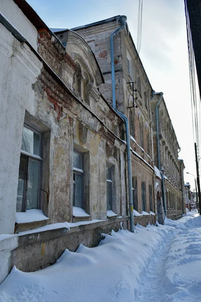 Casa Antigua Histórica Nizhny Novgorod — Foto de Stock