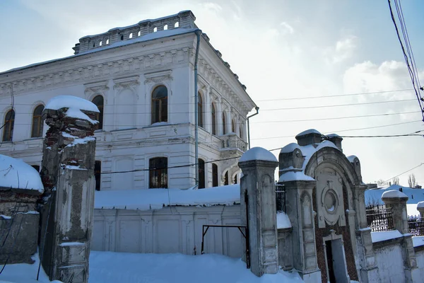 Исторический Старый Дом Нижний Новгород — стоковое фото