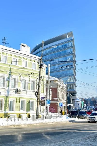 Casa Velha Histórica Nizhny Novgorod — Fotografia de Stock