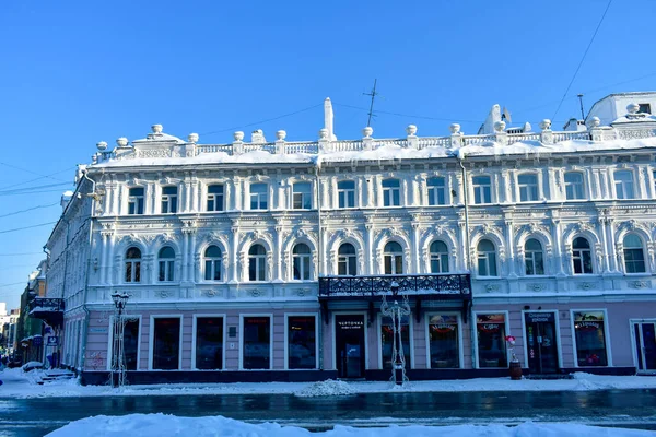 Hermosa Casa Histórica Nizhny Novgorod — Foto de Stock