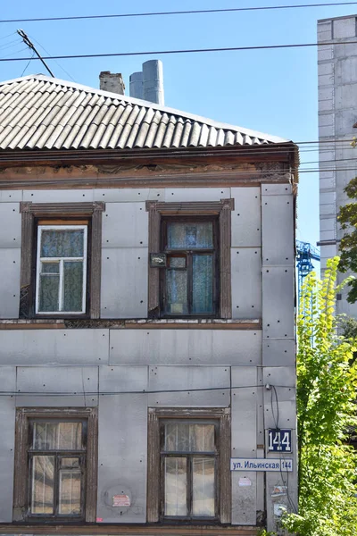 Historisches Altes Haus Nischni Nowgorod — Stockfoto