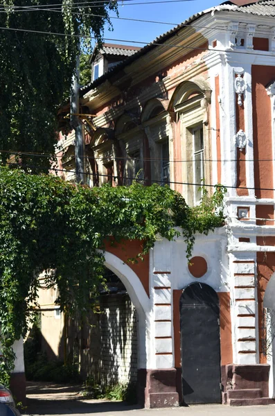 Casa Velha Histórica Nizhny Novgorod — Fotografia de Stock