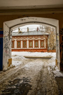 Tarihi eski ev. Nizhny Novgorod