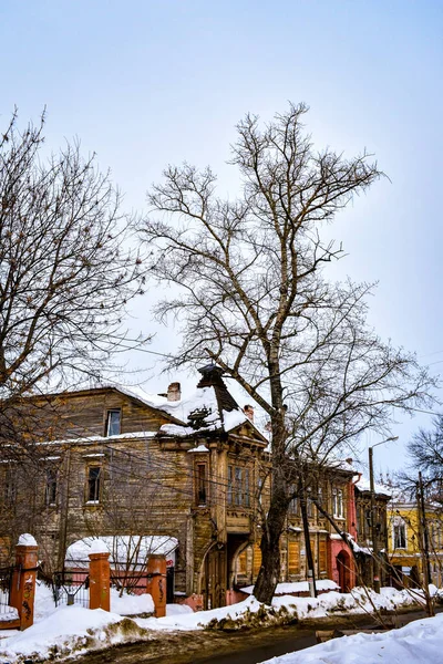 Vieille Maison Historique Nijni Novgorod — Photo