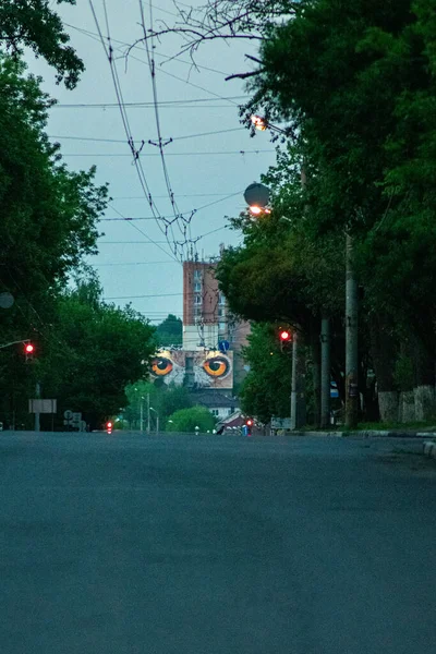 Evin Duvarında Güzel Bir Duvar Yazısı Var — Stok fotoğraf