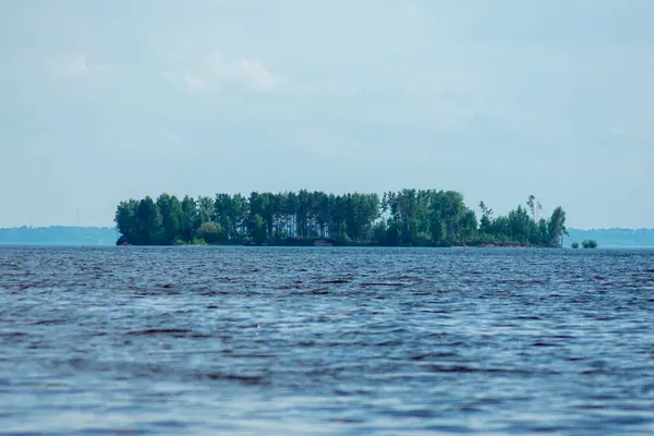 Zomer Mooie Wolga Riverside — Stockfoto