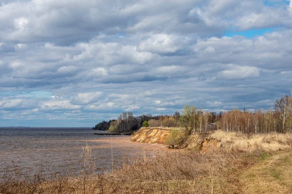 Summer Beautiful Volga Riverside — Stock Photo, Image