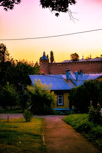 Hermosa Parte Histórica Nizhny Novgorod —  Fotos de Stock