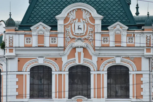 Hermoso Edificio Histórico Antiguo Nizhny Novgorod —  Fotos de Stock