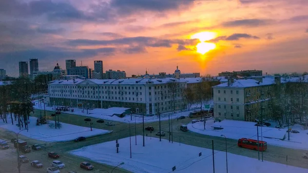 Старое Историческое Здание Нижнего Новгорода — стоковое фото