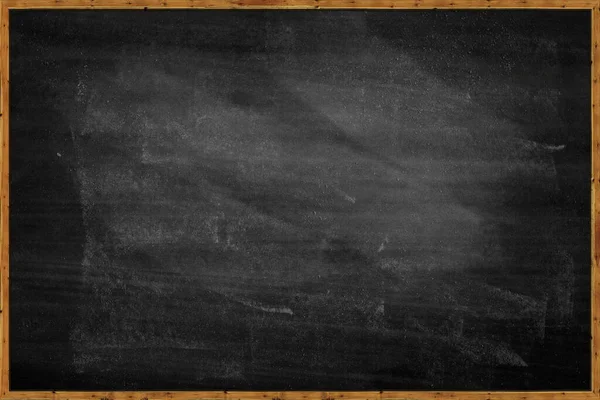 Frame Blank chalk rubbed out on blackboard for text or drawing or education graphic.