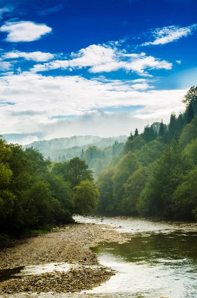 De grön bergen — Stockfoto