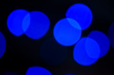 Renkli Noel bokeh