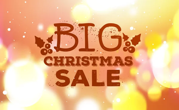 Christmas sale banner. — Stock Vector