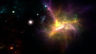 Galaksi milyonlarca ya da milyarlarca yıldızın gaz ve tozla birlikte yerçekiminin etkisiyle bir arada olduğu bir sistemdir. Uzay Seyahati, Hayal İçin Arkaplan