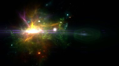 Galaksi milyonlarca ya da milyarlarca yıldızın gaz ve tozla birlikte yerçekiminin etkisiyle bir arada olduğu bir sistemdir. Uzay Seyahati, Hayal İçin Arkaplan