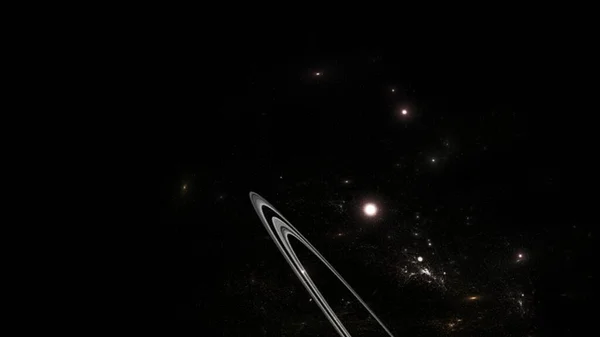 Galaktyka System Milionów Lub Miliardów Gwiazd Razem Gazem Pyłem Połączony — Zdjęcie stockowe