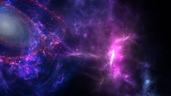 우주의 아름다움 우주에 수십억 은하들 미술의 — 스톡 사진