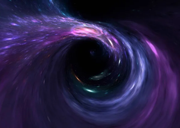 Cena Espacial Com Planetas Estrelas Galáxias Buraco Negro Planetas Galáxia — Fotografia de Stock