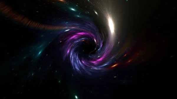 은하가 장면입니다 블랙홀 행성과 우주의 아름다움 우주에 수십억 미술의 — 스톡 사진