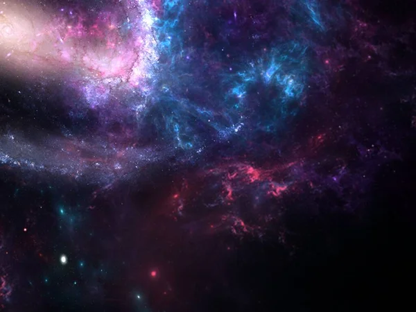 Planety Galaxie Tapety Science Fiction Astronomie Vědecká Studie Vesmírných Hvězd — Stock fotografie