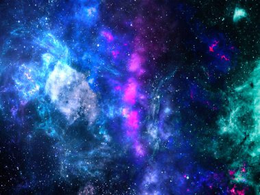 Kara delik, gezegenler ve galaksi, bilim kurgu duvar kağıdı. Derin uzayın güzelliği. Evrende milyarlarca galaksi Kozmik sanat arka planında
