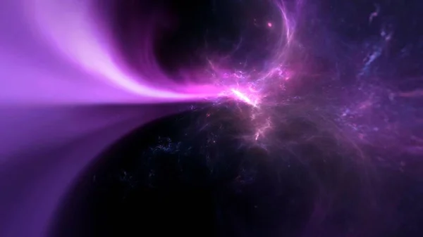 Μαύρη Τρύπα Πλανήτες Και Γαλαξίας Ταπετσαρία Επιστημονικής Φαντασίας Ομορφιά Του — Φωτογραφία Αρχείου