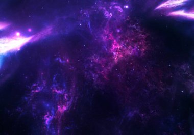 Bilim kurgu duvar kağıdı. Derin uzayın güzelliği. Arkaplan için renkli grafikler, su dalgaları, bulutlar, gece gökyüzü, evren, galaksi, gezegenler, Kredi uygulaması Üretimi gibi