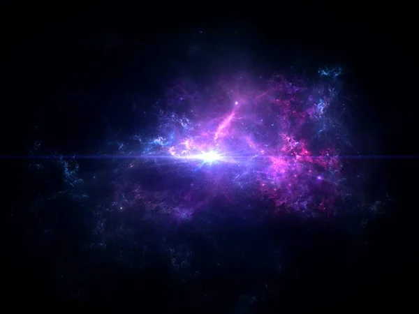Ταπετσαρία Επιστημονικής Φαντασίας Ομορφιά Του Διαστήματος Πολύχρωμα Γραφικά Για Φόντο — Φωτογραφία Αρχείου