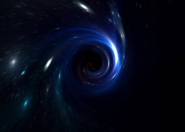 Derin uzayın güzelliği. Arkaplan için renkli grafikler, su dalgaları, bulutlar, gece gökyüzü, evren, galaksi, gezegenler gibi