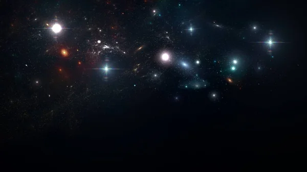 우주에 가깝다 바다의 밤하늘 과같은 배경을 그래픽 — 스톡 사진