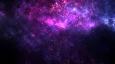 Derin uzayın güzelliği. Arkaplan için renkli grafikler, su dalgaları, bulutlar, gece gökyüzü, evren, galaksi gibi,