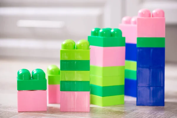 Kit Construcción Niños Piso Cerca — Foto de Stock