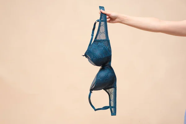 Female Bra Panties Hanging Rope Isolated Light Background Stock Photo by  ©iskrinka1986 385939534