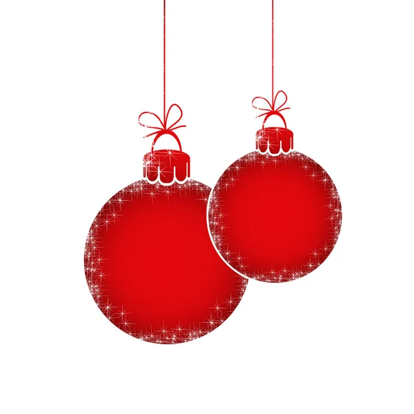 Merry Christmas balls — Stock Vector