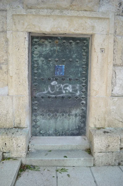 Detail pintu gereja tua — Stok Foto