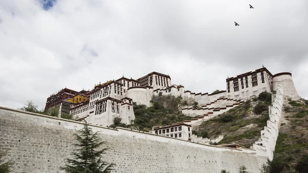 Palazzo Potala a Lhasa, Tibet — Foto Stock