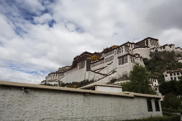 Palazzo Potala a Lhasa, Tibet — Foto Stock